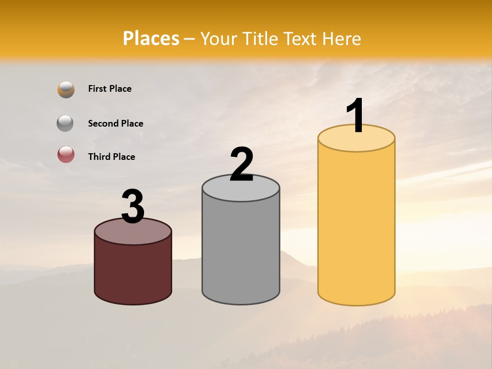 Natural Landscape Wildlife PowerPoint Template