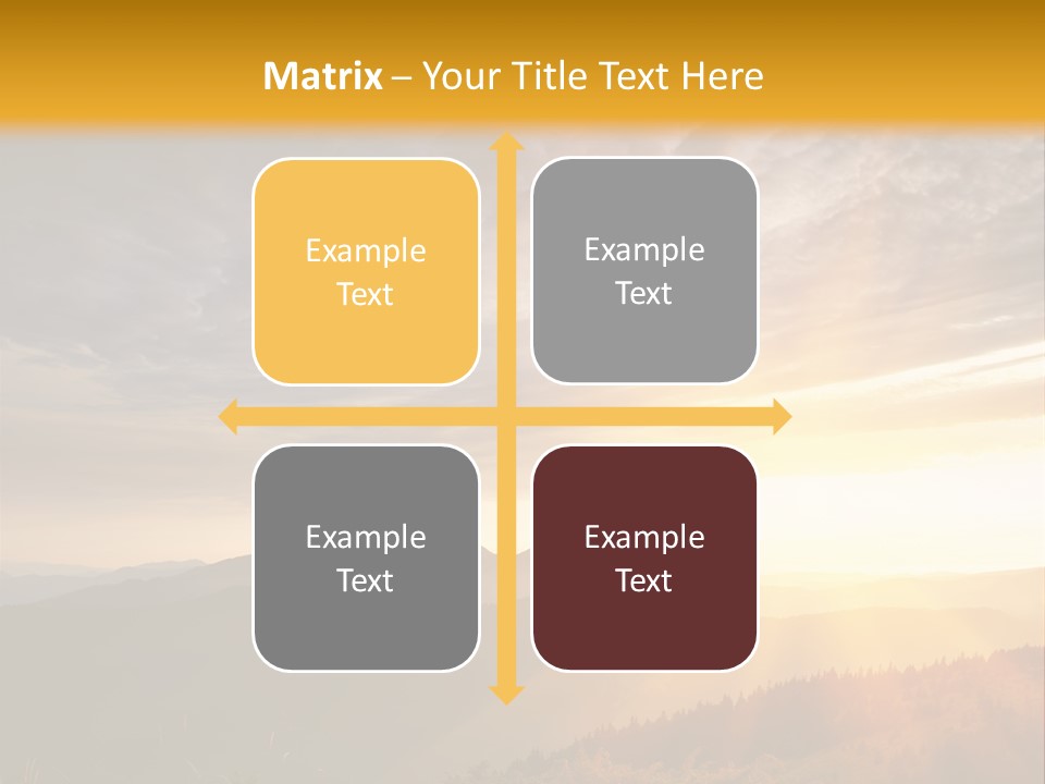 Natural Landscape Wildlife PowerPoint Template