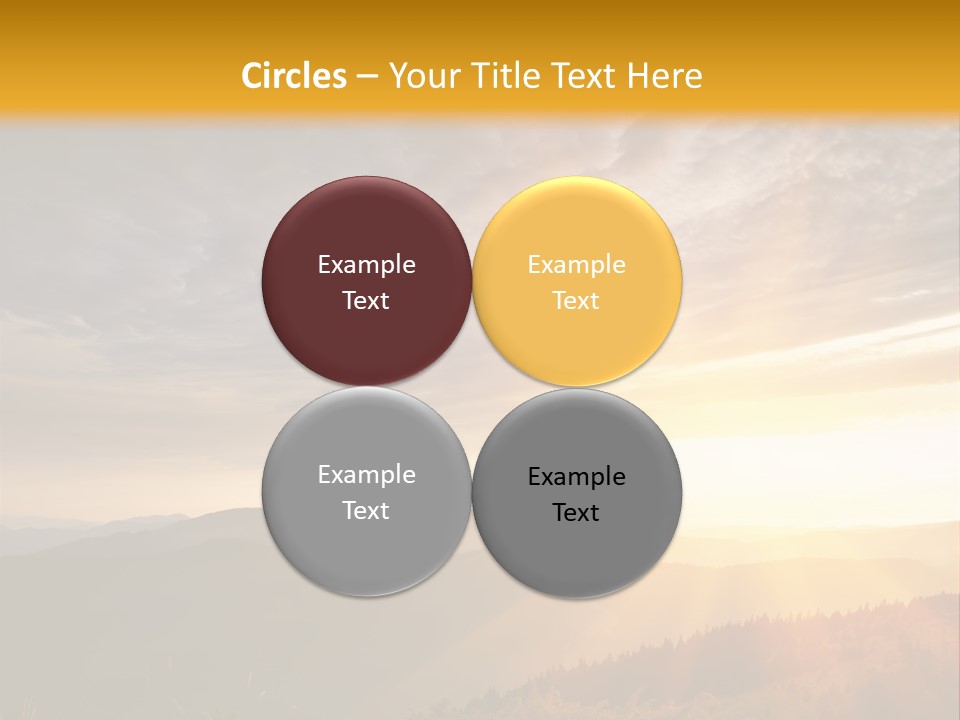 Natural Landscape Wildlife PowerPoint Template