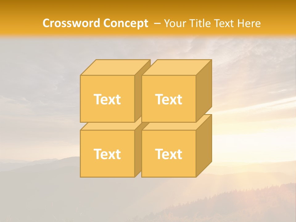 Natural Landscape Wildlife PowerPoint Template