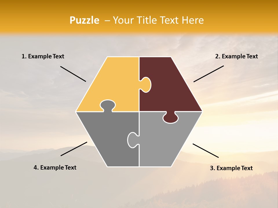 Natural Landscape Wildlife PowerPoint Template