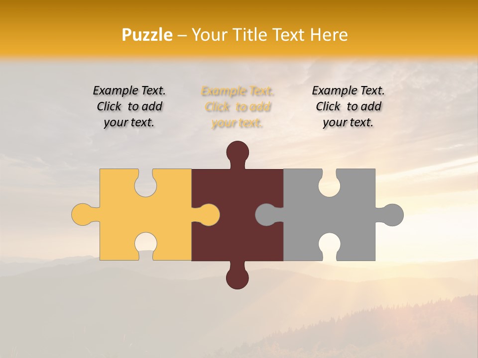 Natural Landscape Wildlife PowerPoint Template