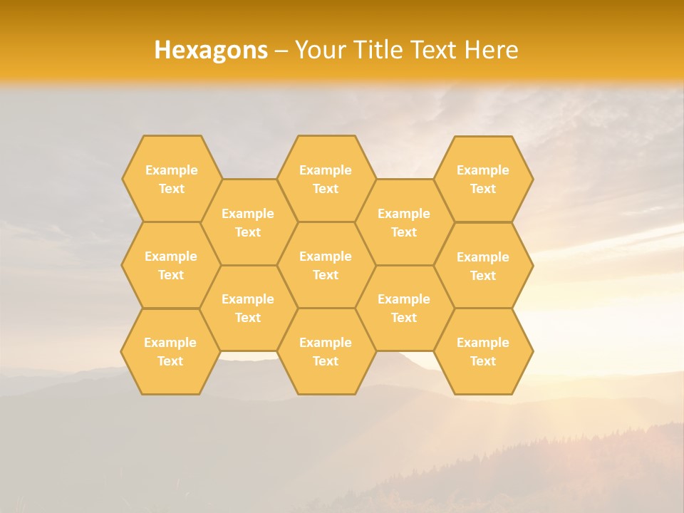 Natural Landscape Wildlife PowerPoint Template