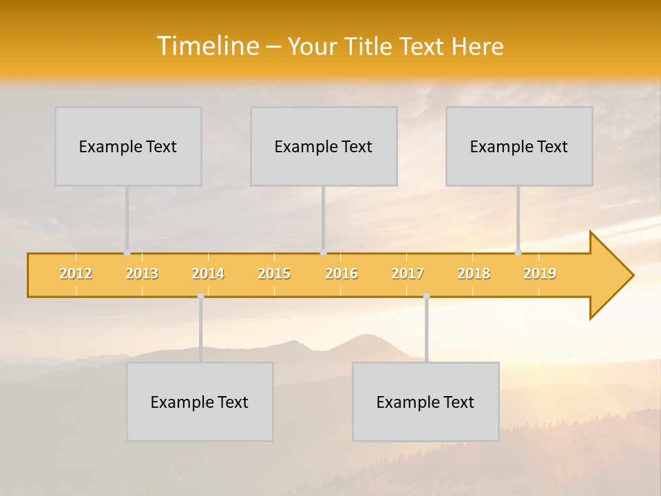 Natural Landscape Wildlife PowerPoint Template