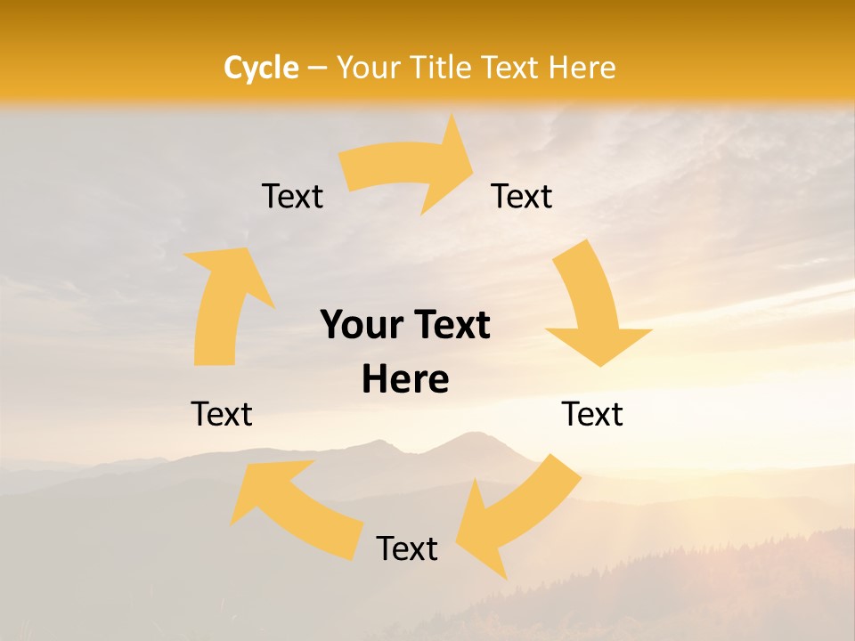 Natural Landscape Wildlife PowerPoint Template
