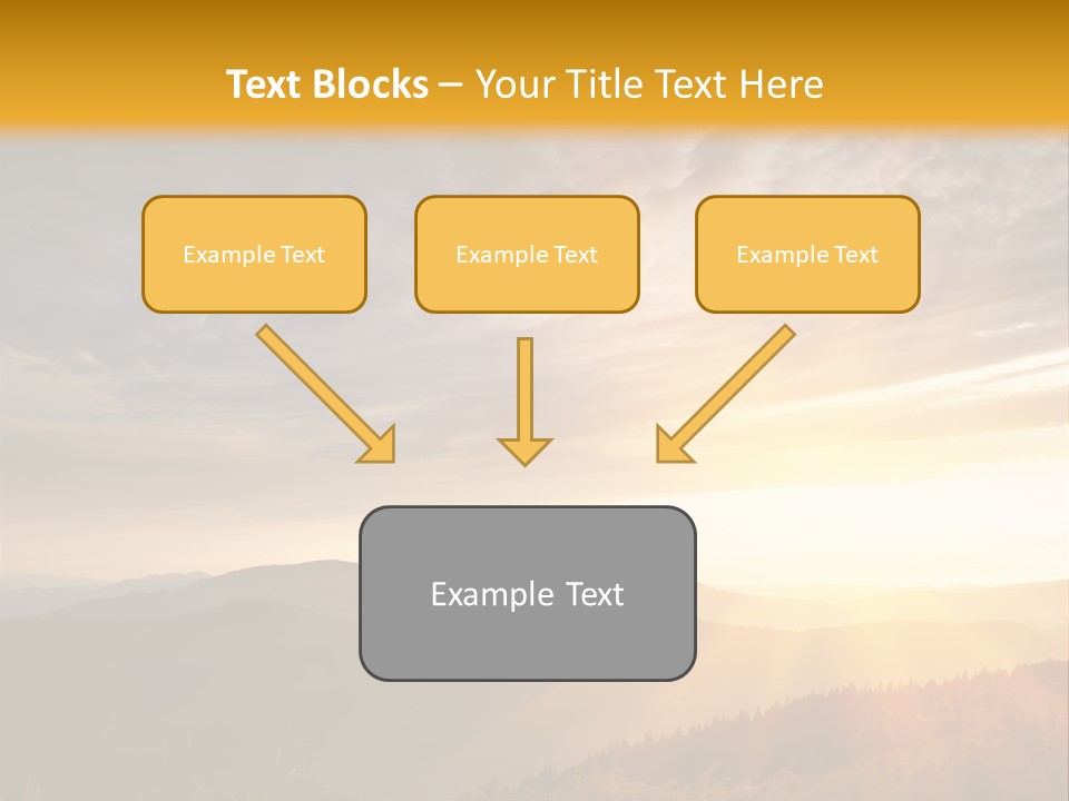 Natural Landscape Wildlife PowerPoint Template