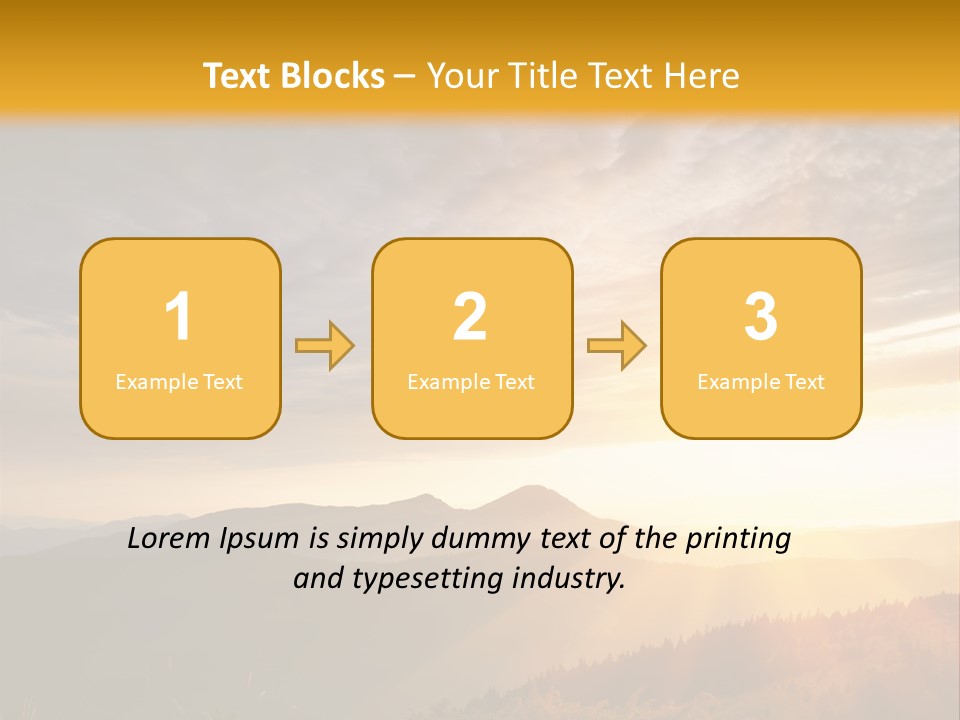 Natural Landscape Wildlife PowerPoint Template