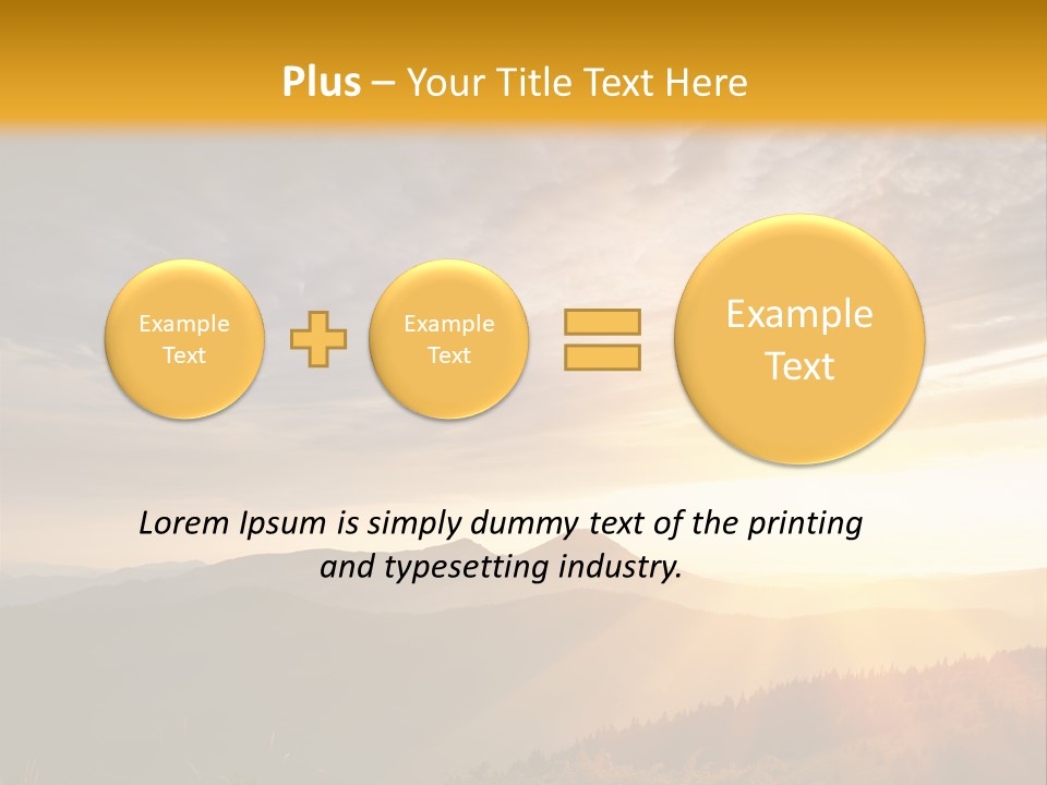 Natural Landscape Wildlife PowerPoint Template
