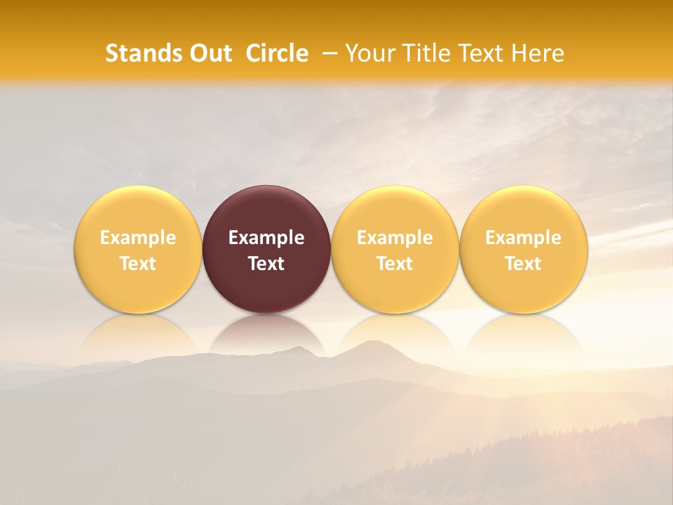 Natural Landscape Wildlife PowerPoint Template