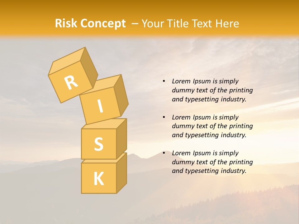 Natural Landscape Wildlife PowerPoint Template