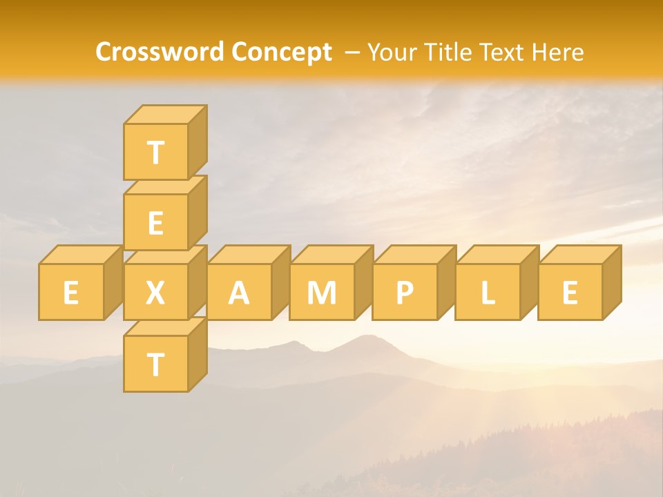 Natural Landscape Wildlife PowerPoint Template