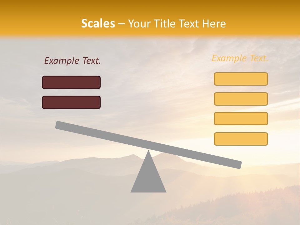 Natural Landscape Wildlife PowerPoint Template