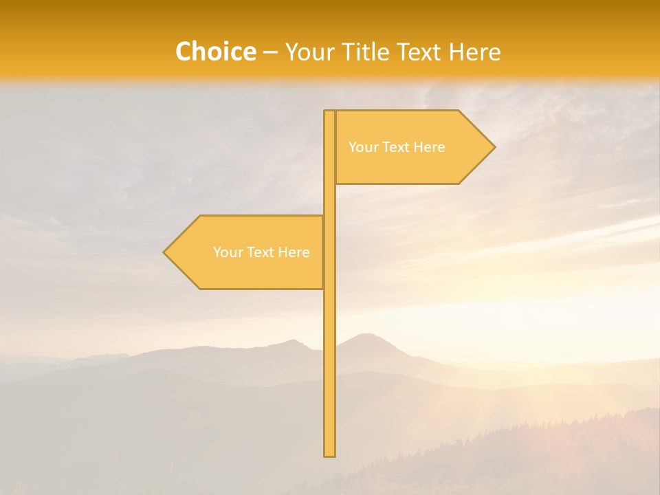 Natural Landscape Wildlife PowerPoint Template
