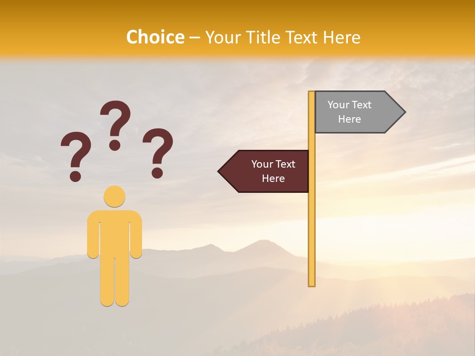 Natural Landscape Wildlife PowerPoint Template