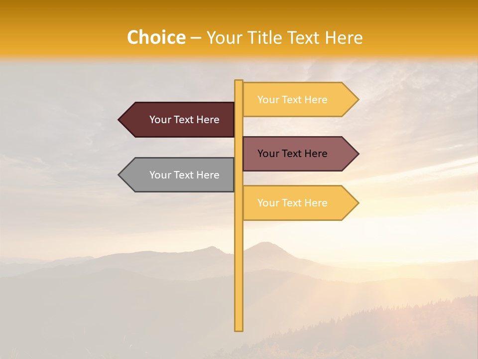 Natural Landscape Wildlife PowerPoint Template