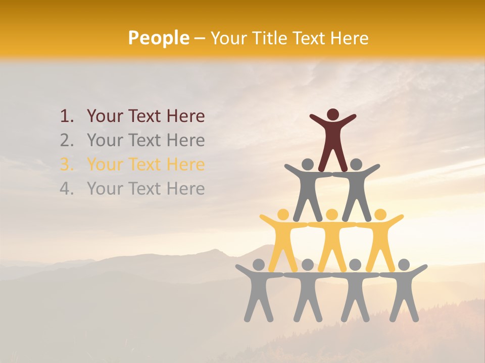 Natural Landscape Wildlife PowerPoint Template