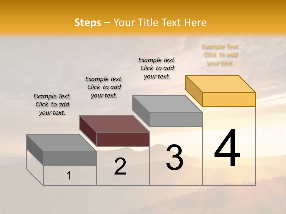 Natural Landscape Wildlife PowerPoint Template