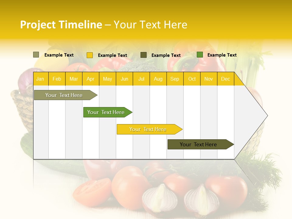 Celery Onion Pepper PowerPoint Template