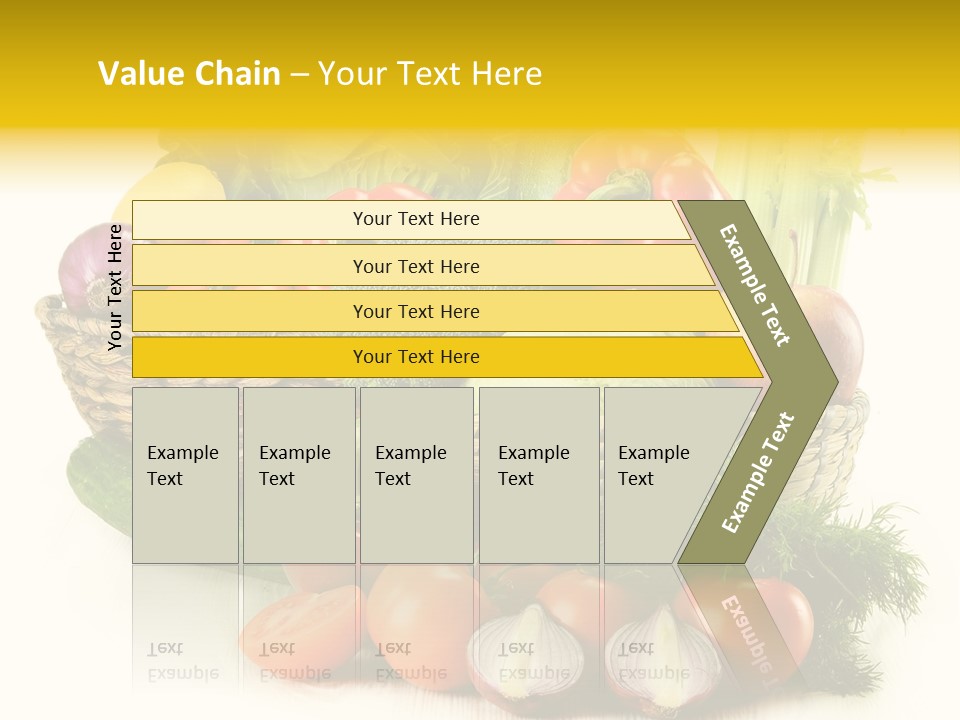 Celery Onion Pepper PowerPoint Template
