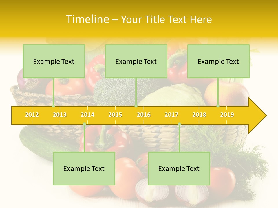 Celery Onion Pepper PowerPoint Template