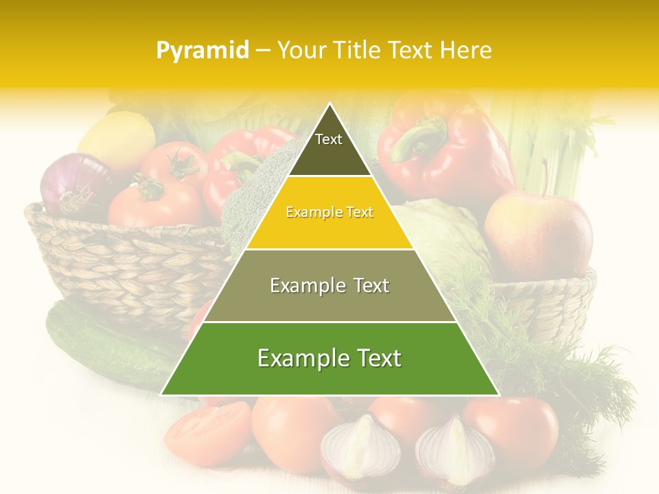 Celery Onion Pepper PowerPoint Template