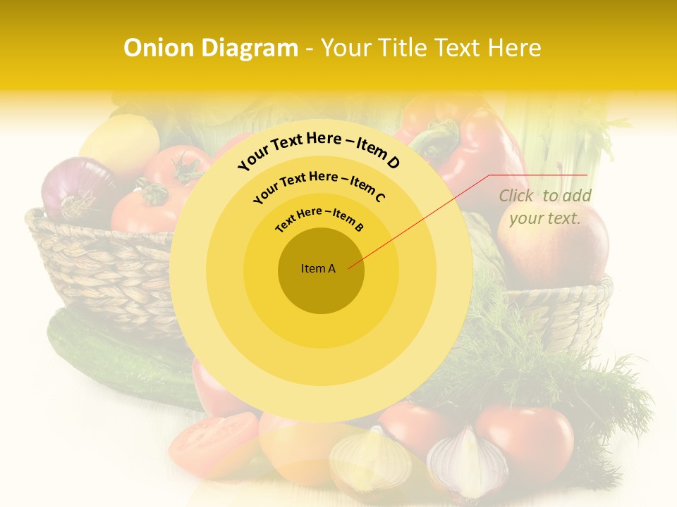 Celery Onion Pepper PowerPoint Template