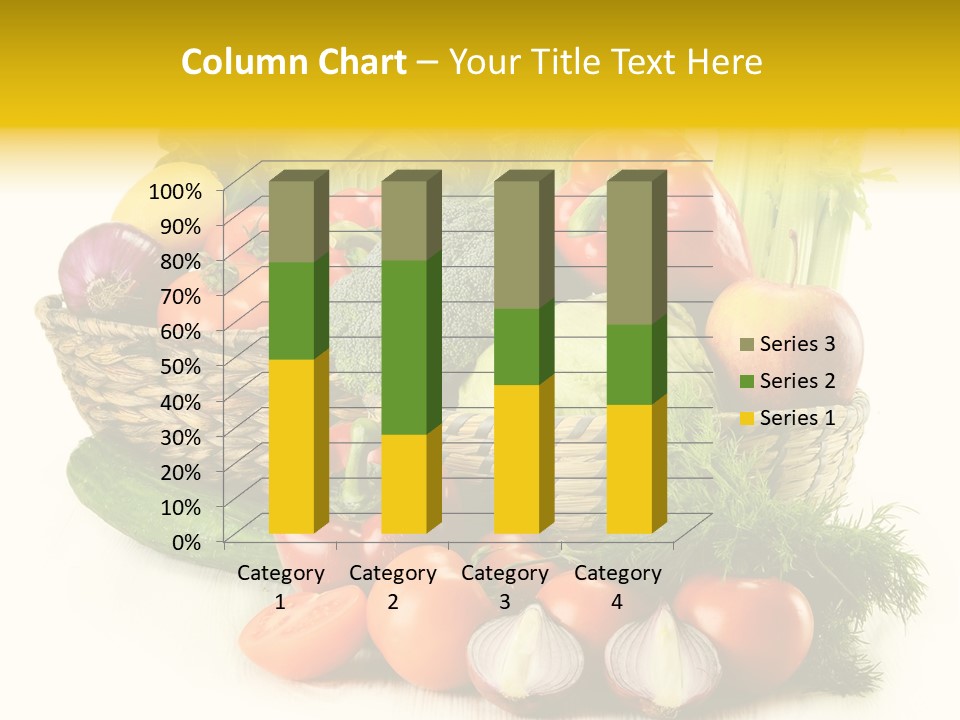 Celery Onion Pepper PowerPoint Template
