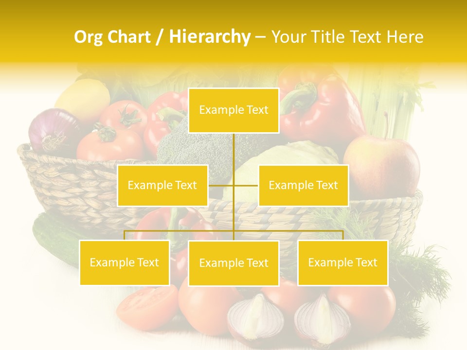 Celery Onion Pepper PowerPoint Template