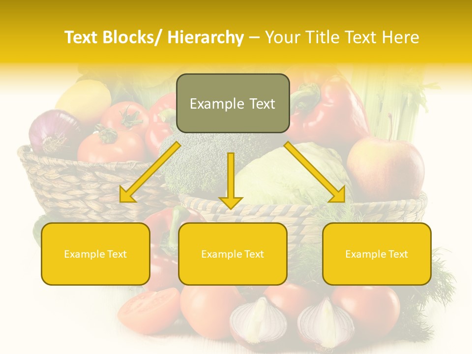 Celery Onion Pepper PowerPoint Template