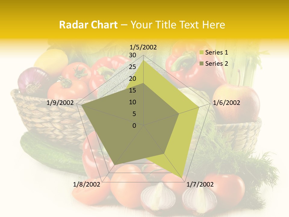 Celery Onion Pepper PowerPoint Template