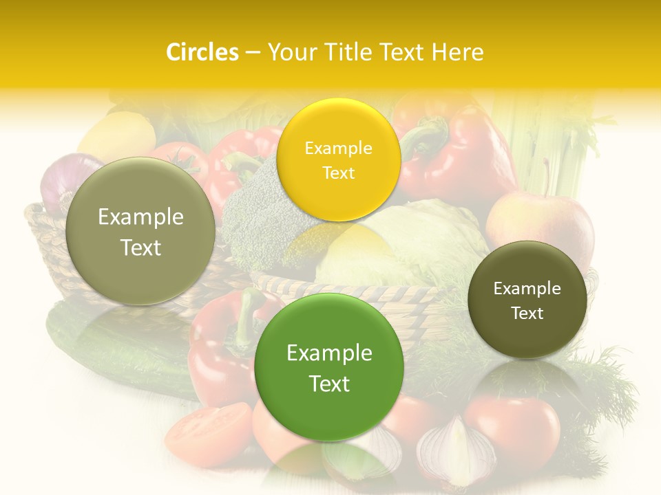 Celery Onion Pepper PowerPoint Template