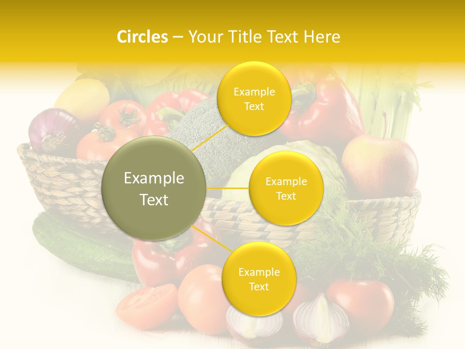 Celery Onion Pepper PowerPoint Template