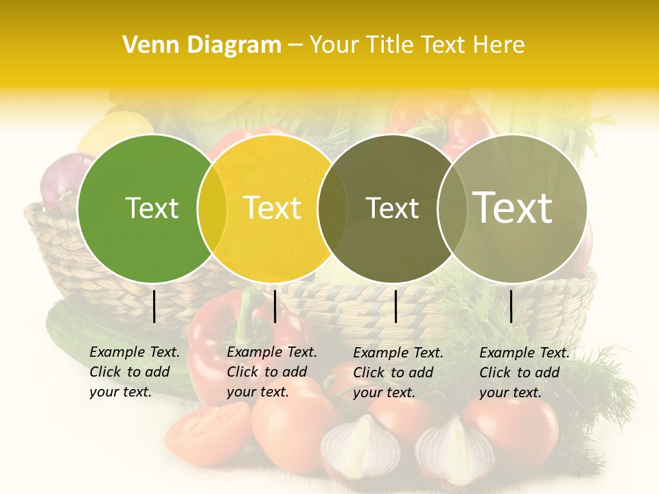 Celery Onion Pepper PowerPoint Template