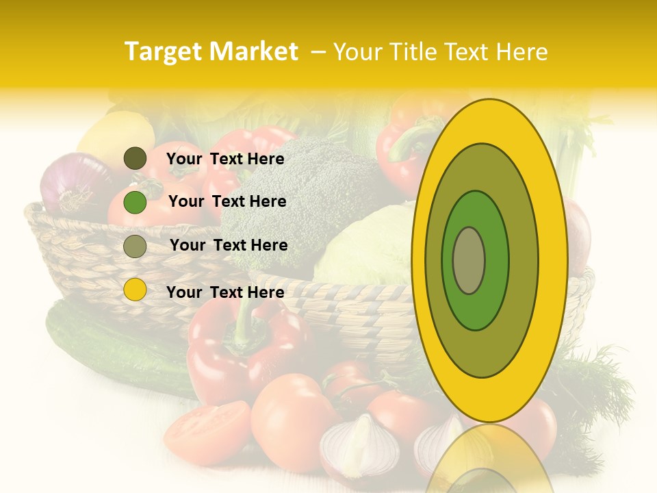 Celery Onion Pepper PowerPoint Template