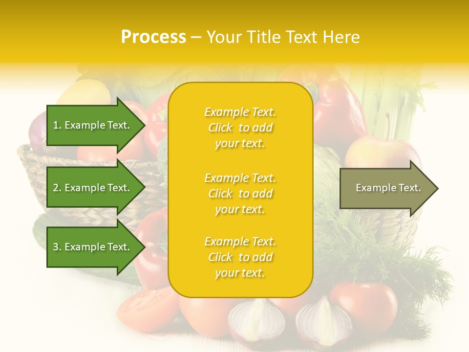 Celery Onion Pepper PowerPoint Template