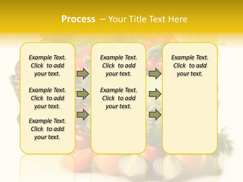 Celery Onion Pepper PowerPoint Template