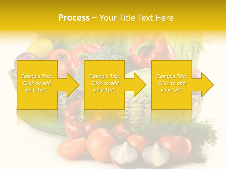 Celery Onion Pepper PowerPoint Template