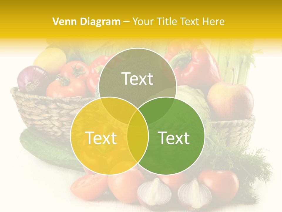 Celery Onion Pepper PowerPoint Template