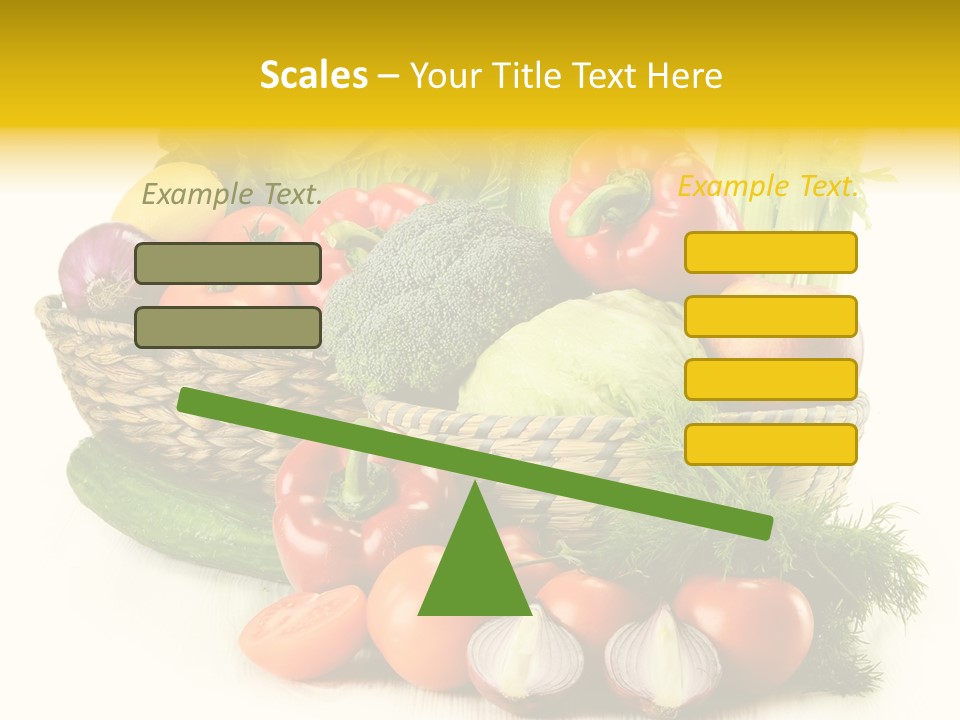 Celery Onion Pepper PowerPoint Template