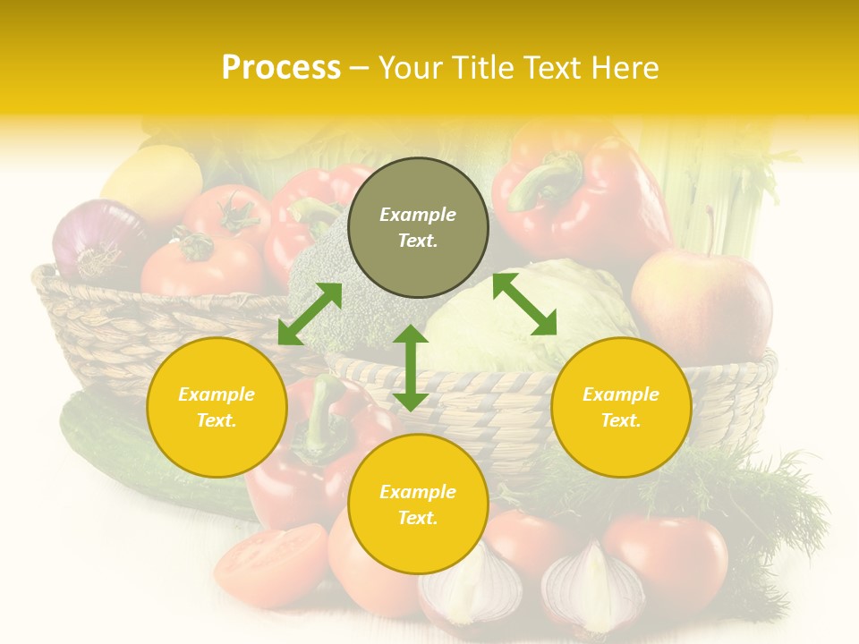 Celery Onion Pepper PowerPoint Template