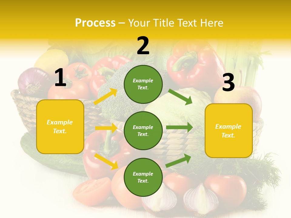 Celery Onion Pepper PowerPoint Template