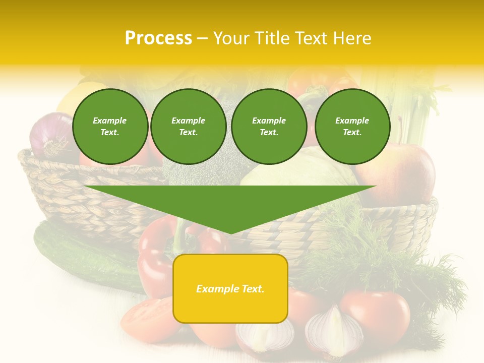 Celery Onion Pepper PowerPoint Template