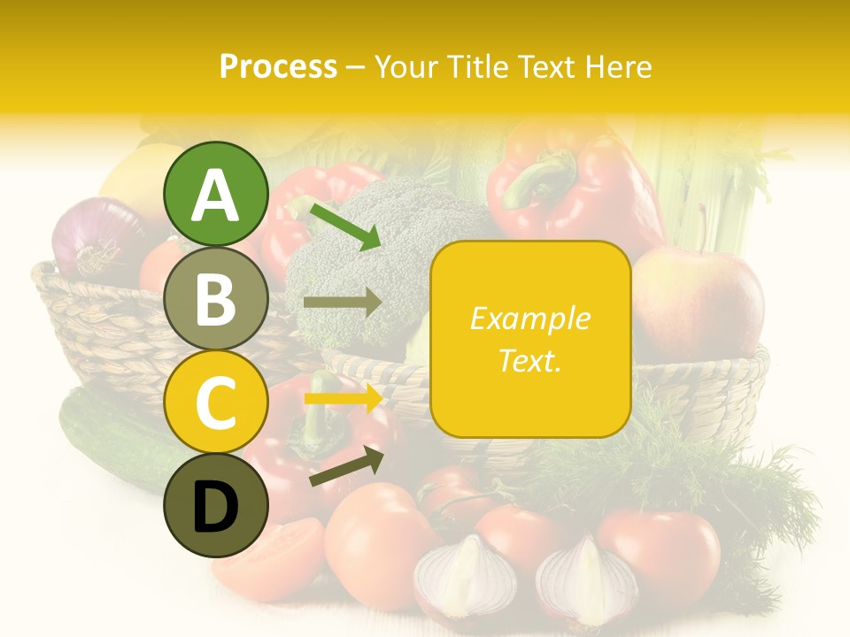 Celery Onion Pepper PowerPoint Template