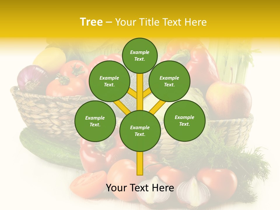Celery Onion Pepper PowerPoint Template