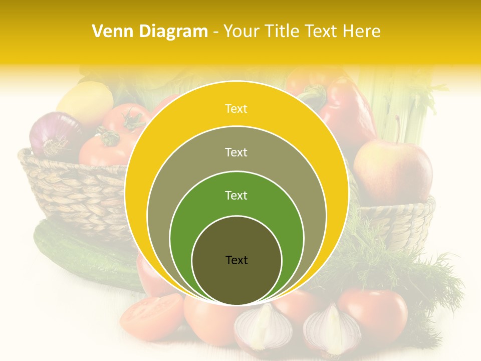 Celery Onion Pepper PowerPoint Template