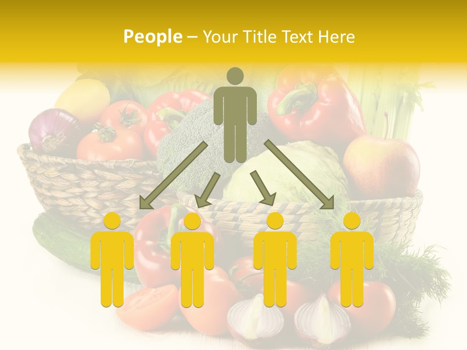 Celery Onion Pepper PowerPoint Template