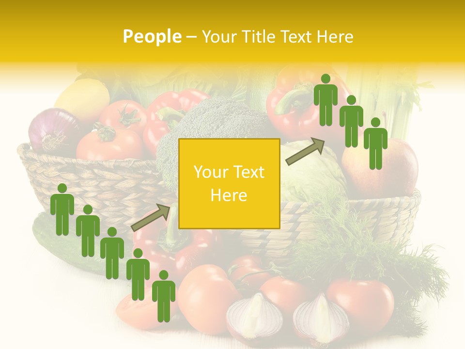 Celery Onion Pepper PowerPoint Template