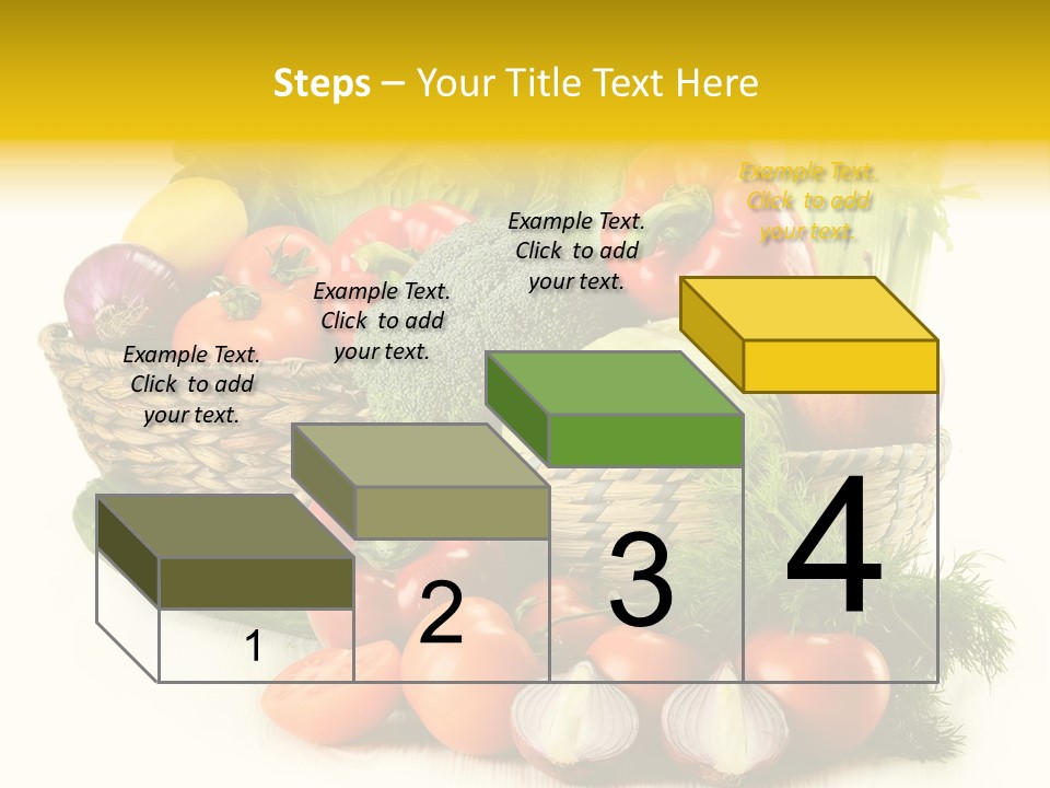Celery Onion Pepper PowerPoint Template