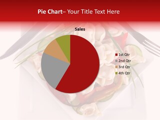 Dish Green Tortellini PowerPoint Template