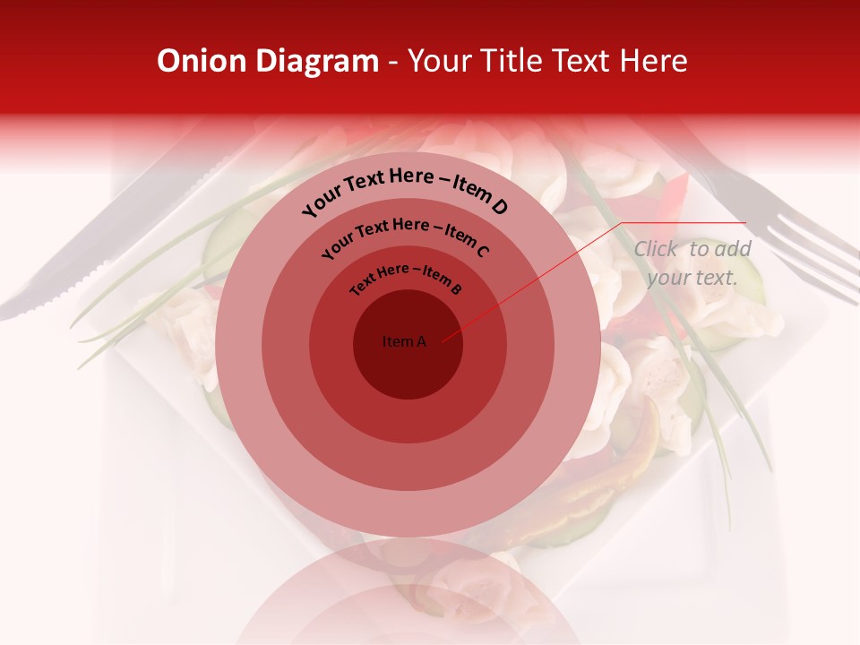 Dish Green Tortellini PowerPoint Template
